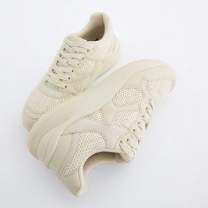 Cream/Ecru Zara Sneakers